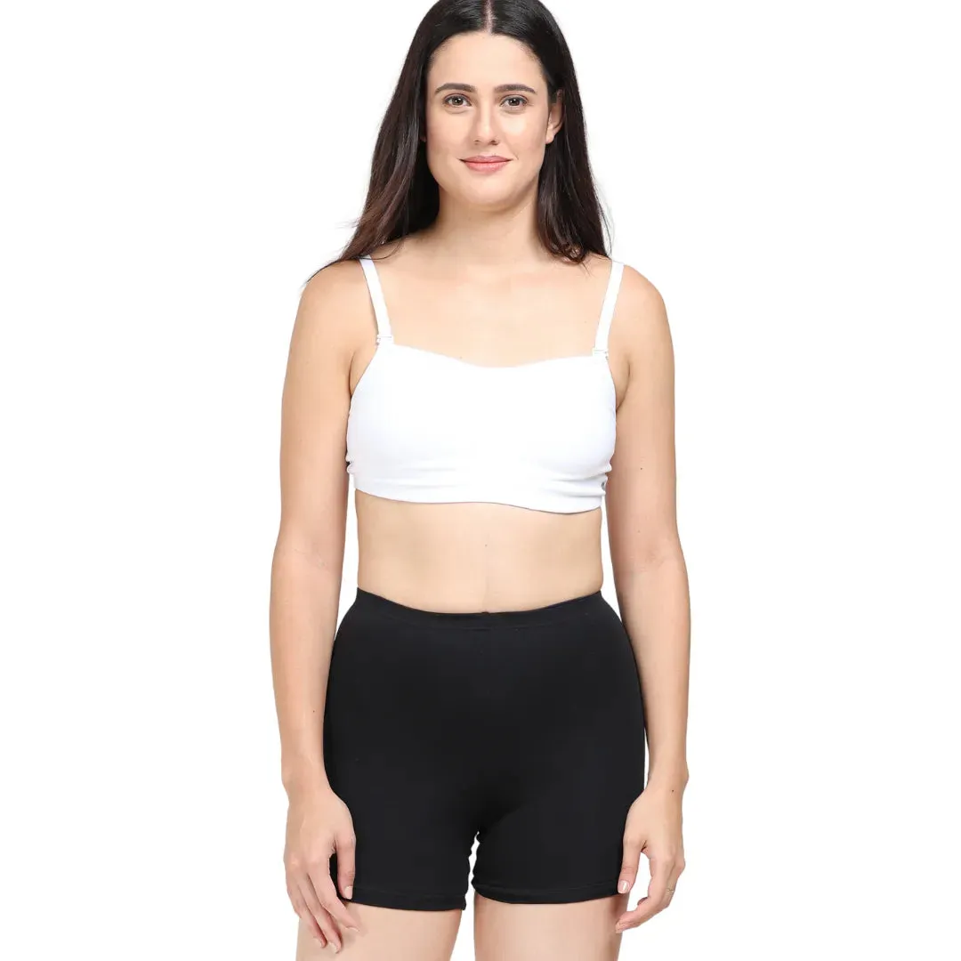 Under Dress Shorts | Full Hip Coverage | Prevents Inner Thigh Chafing