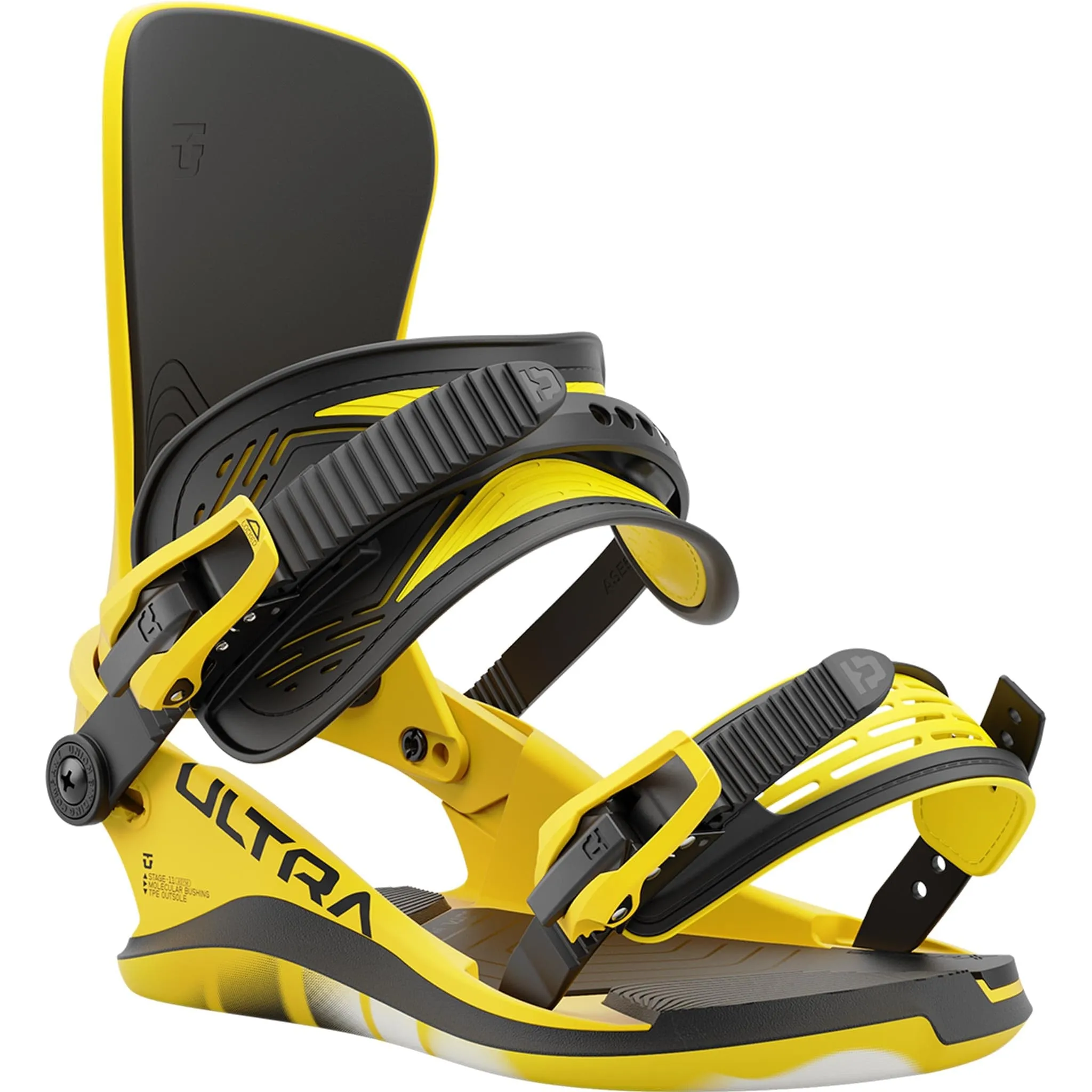 Union Ultra Mens Snowboard Binding Yellow 2025