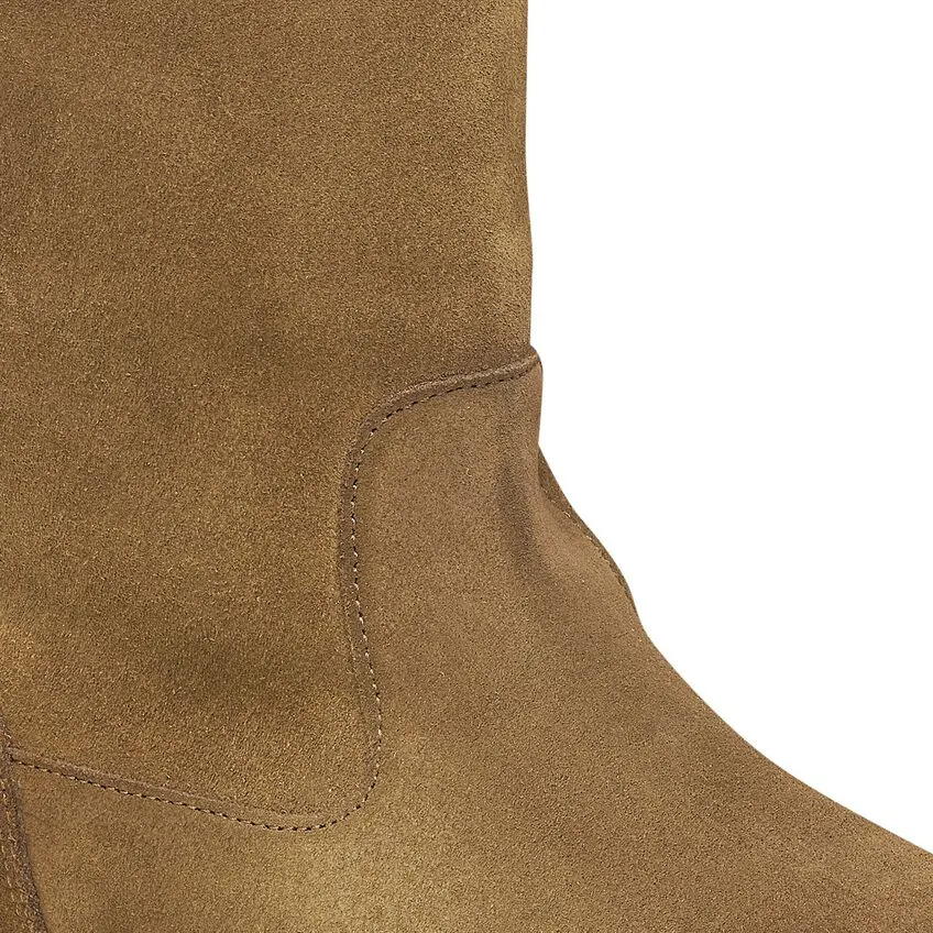 Uppsala - Dark Tea Suede Shearling||Uppsala - Suède fourrure thé foncé