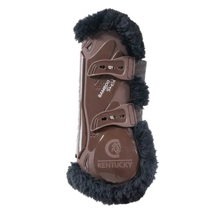 Vegan Sheepskin Tendon Boots Bamboo Elastic by Kentucky