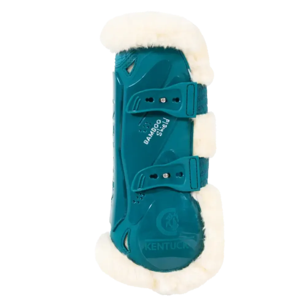 Vegan Sheepskin Tendon Boots Bamboo Elastic by Kentucky