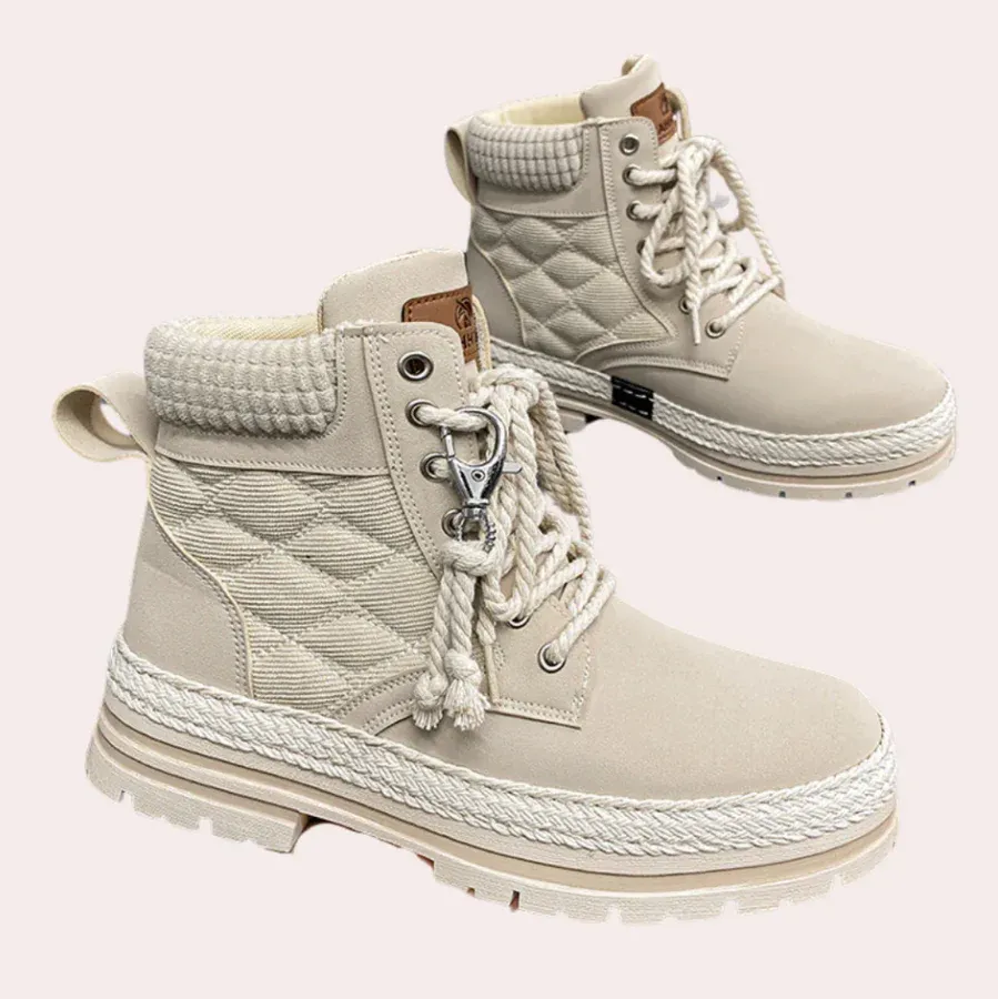Warm and cozy ankle boots for women