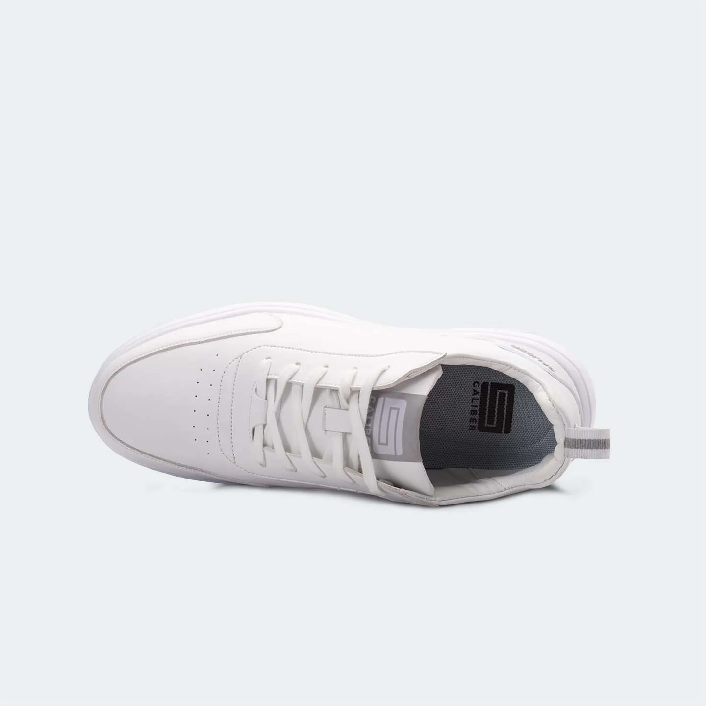 White Casual Sneakers for Men (Radcliff 559)