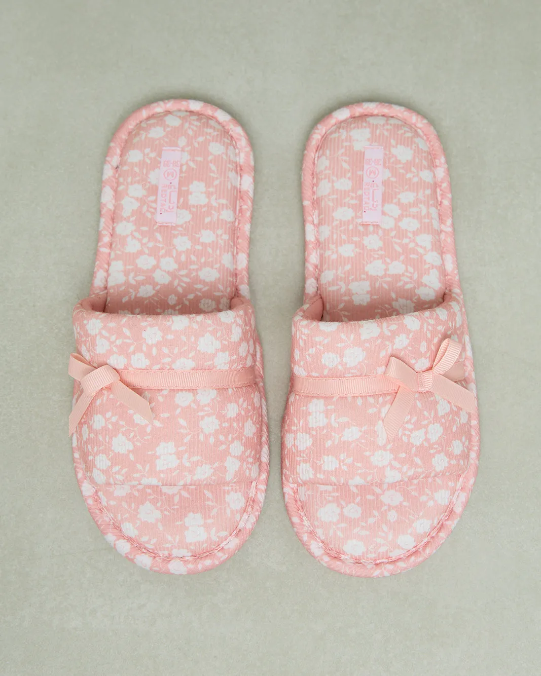 Women Pink Printed Slipper