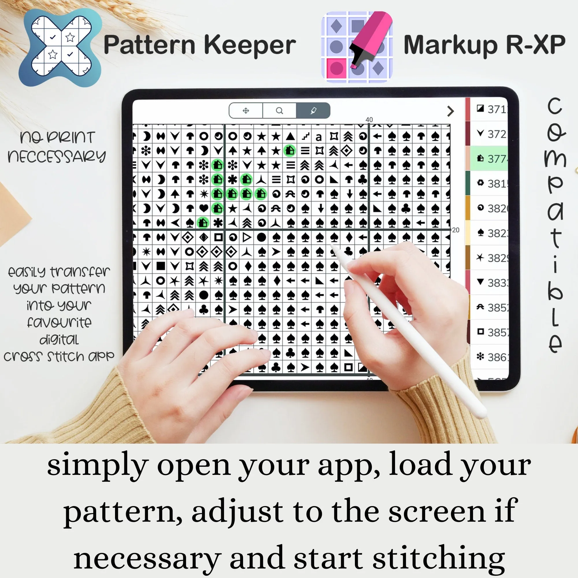 Xmas Cross Stitch Pattern #496