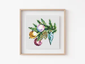 Xmas Cross Stitch Pattern #496