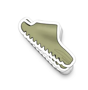 Yeezy Slide "Resin" Sneaker Sticker